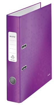[10060062] Leitz wow classeur à levier, violet, dos de 5 cm