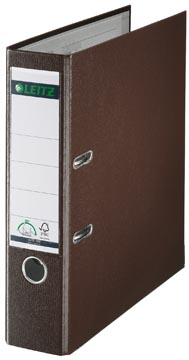 [101075] Classeur leitz, ft a4, 80mm, pp, brun