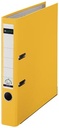 Leitz classeur à levier jaune, dos de 5 cm