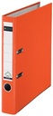 Leitz classeur à levier orange, dos de 5 cm
