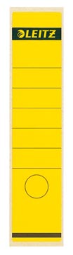 [164015] Leitz étiquettes de dos, ft 6,1 x 28,5 cm, jaune