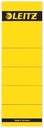 Leitz étiquettes de dos, ft 6,1 x 19,1 cm, jaune