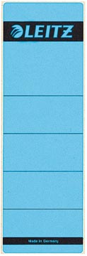 [164235] Leitz étiquettes de dos, ft 6,1 x 19,1 cm, bleu