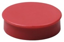 Nobo aimants diamètre de 30 mm, rouge, blister de 4 pièces