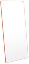 Nobo move & meet panneau tableau blanc, ft 180 x 90 cm, cadre orange