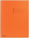 Esselte chemise de classement orange, paquet de 100 pièces