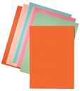 Esselte chemise de classement orange, papier de 80 g/m², paquet de 250 pièces