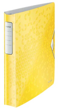 [4240016] Leitz wow classeur à anneaux softclick, jaune