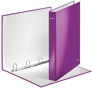 [4242062] Leitz wow classeur à anneaux, 4 anneaux, violet