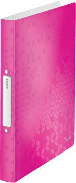 [4257023] Leitz wow classeur à anneaux, rose