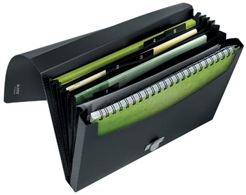 [4624095] Leitz recyclepochette projets a4, 5 compartiments, noir