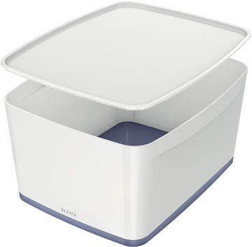 [5216101] Leitz mybox boîte de rangement avec couvercle, grand format, blanc