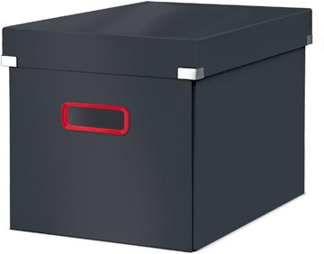 [53470089] Leitz cosy click & store cube boîte de classement grande, gris