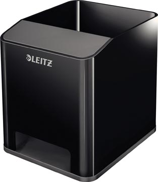 [5363095] Leitz dual black plumier, noir