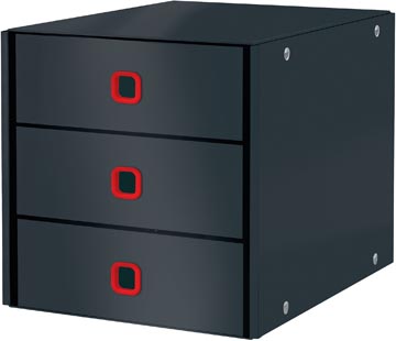 [53680089] Leitz click & store cosy bloc à tiroirs, 3 tiroirs, gris