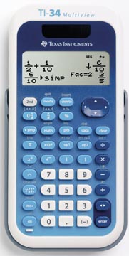 [5803405] Texas calculatrice scientifique ti34 multiview
