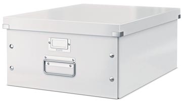 [6045001] Leitz wow boîte de rangement click & store, ft a3, blanc