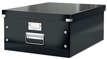 [6045095] Leitz wow boîte de rangement click & store, ft a3, noir