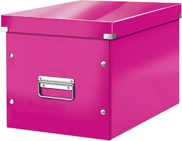 [61080023] Leitz click & store cube boîte de classement midi-grande, rose