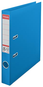 [624071E] Esselte classeur à levier power n° 1 vivida ft a4, dos de 5 cm, bleu