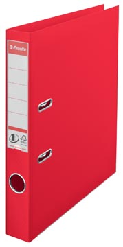 [624072] Esselte classeur à levier power n° 1 vivida, ft a4, dos de 5 cm, rouge