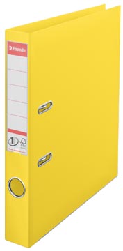 [624074] Esselte classeur à levier power n° 1 vivida ft a4, dos de 5 cm, jaune