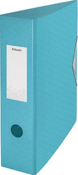 [626217] Esselte ordner colour'breeze, ft a4, en polyfoam, dos 7,5 cm, bleu