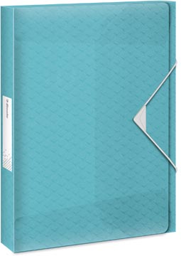 [626264B] Esselte colour'breeze boîte de classement, ft a4, 4 cm, bleu