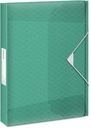 Esselte colour'breeze boîte de classement, ft a4, 4 cm, vert