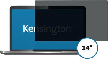 [626411] Kensington carbon 4ème gén filtre écran de confidentialité pour lenovo thinkpad x1, 2 voies, autocollant