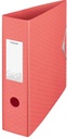 Esselte ordner colour'breeze, ft a4, en polyfoam, dos 7,5 cm, corail