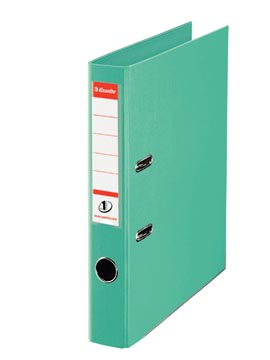 [811412] Esselte classeur à levier power n°1 vert clair, dos de 5 cm