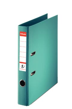 [811560] Esselte classeur à levier power n°1 turquoise, dos de 5 cm