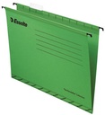 Esselte dossiers suspendus pour tiroirs pendaflex entraxe 330 mm, vert, boîte de 25 pièces