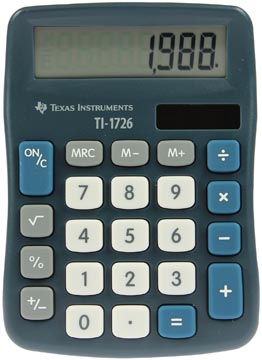 [B1726] Texas calculatrice de bureau ti-1726