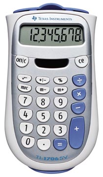 [H1706SV] Texas calculatrice de poche ti-1706 sv