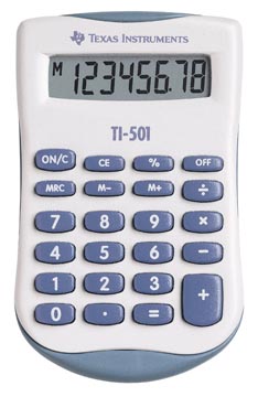 [H501] Texas calculatrice de poche ti-501