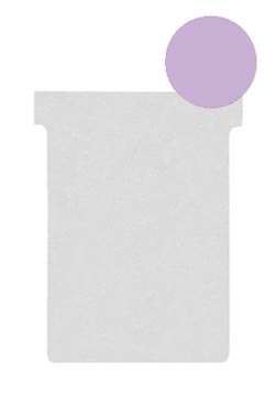[V20020P] Nobo fiches t indice 2, ft 85 x 60 mm, violet