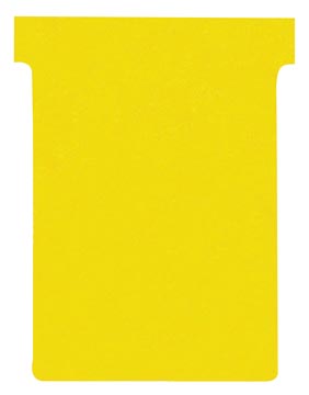 [V20030J] Nobo fiches t indice 3, ft 120 x 92 mm, jaune