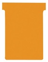 Nobo fiches t indice 3, ft 120 x 92 mm, orange