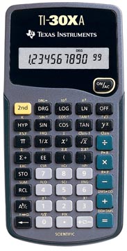 [W30XA] Texas calculatrice scientifique ti-30xa