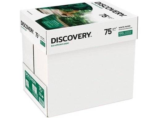 [HDISC10] X 10 cartons papier discovery 75g a4 460
