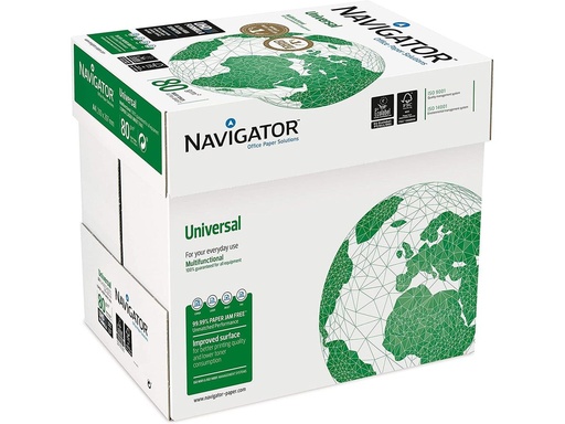[HNAV08010] X 10 cartons papier navigator 80g a4 REF 468