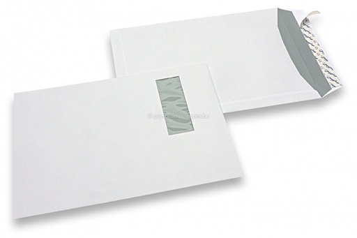 [J95S] X250 enveloppes 230 x 310 blanches fenetre 88106380