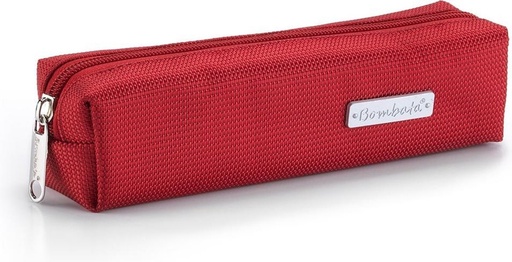 [H4PE00715/5] Pencil case bombata nylon red