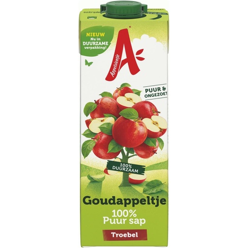 [106030] Appelsientje goudappeltje troebel 1 l, paquet de 8 pièces