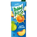 Dubbelfrisss pomme & pêche 1,5 l, paquet de 8 pièces