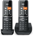 Gigaset comfort 550 duo téléphone dect sans fil, 1 combiné supplémentaire, noir