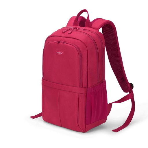 [8669198] Dicota sac à dos informatique eco scale, pour ordinateurs portables jusqu'à 15,6 pouces, rouge