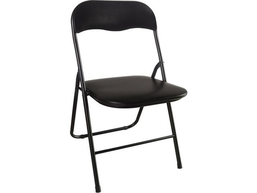 [8732601] Chaise pliante fc100, noir